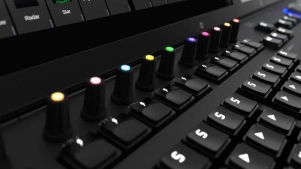 Playback Enkóderek a MagicQ MQ500M+ pulton